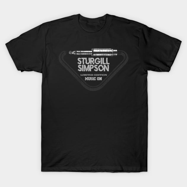 Sturgill Simpson T-Shirt by artcaricatureworks